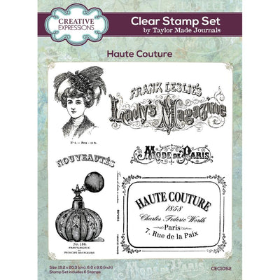 Creative Expressions - Clear Stamp Set - Taylor Made - Haute Couture
