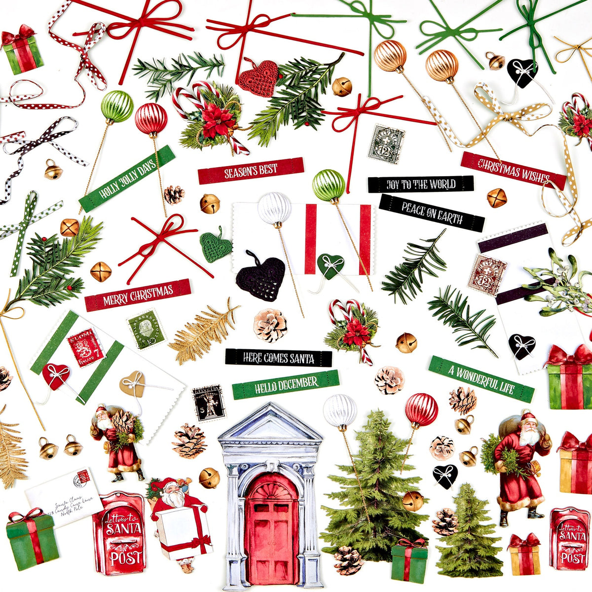 49 And Market Laser Cut Outs - Elements, Christmas Spectacular 2023