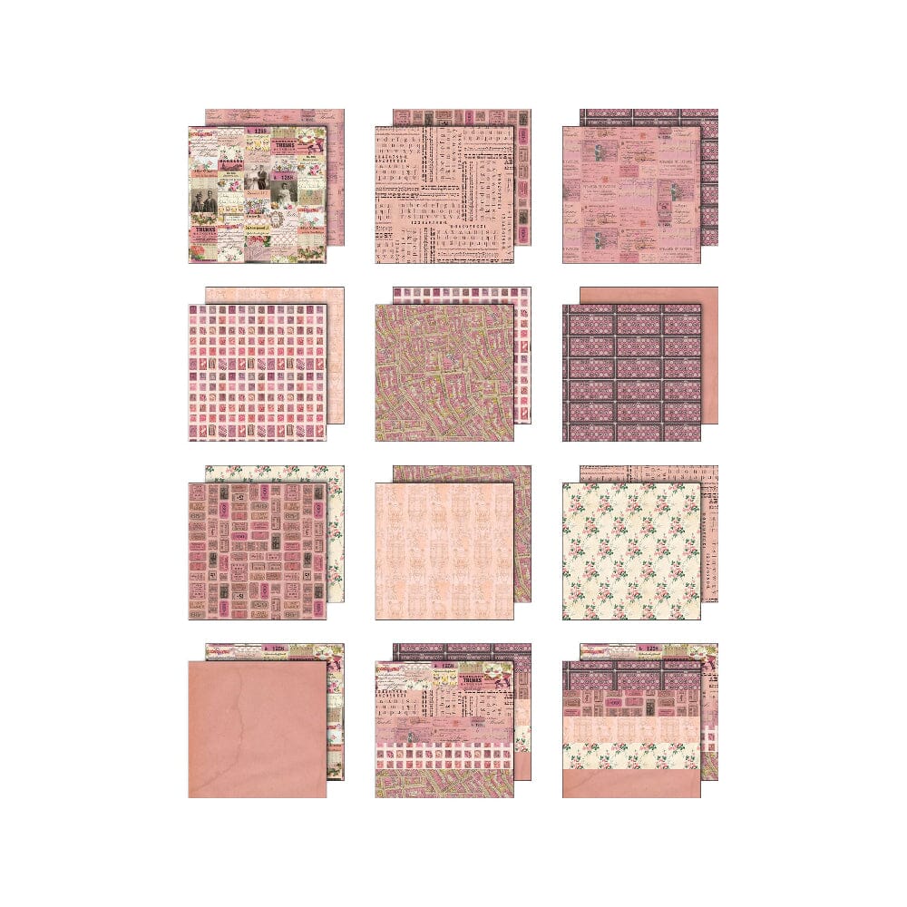 Tim Holtz® Idea-ology Palette Collection - Pink 8x8