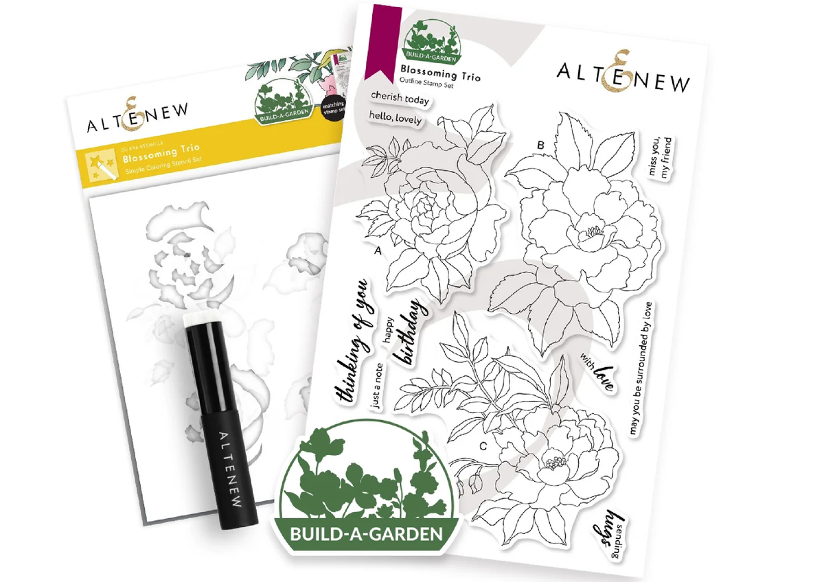 Altenew - Build-A-Garden: Blossming Trio