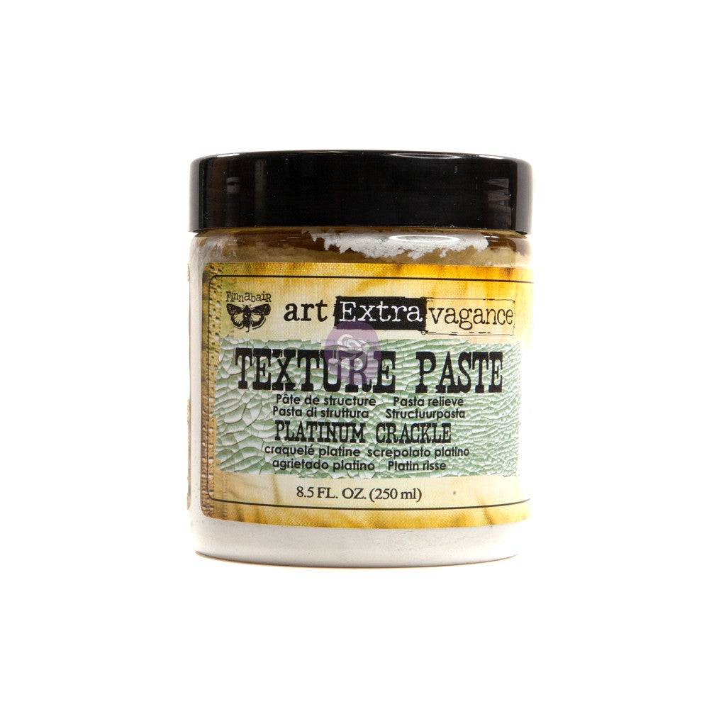 Finnabair Art Extravagance - Texture Paste - Platinum Crackle