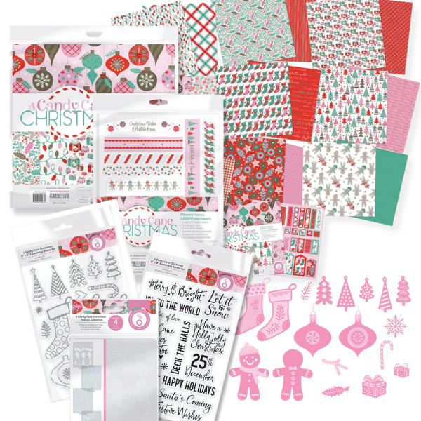 Tonic Studios Candy Cane Christmas Bundle Pack - BLACK FRIDAY HOT BUY!