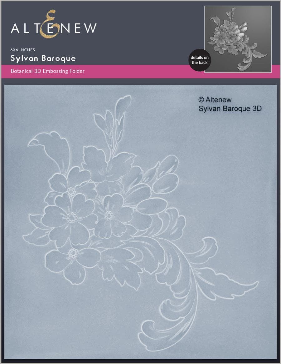 Altenew Sylvan Baroque Embossing Folder 6x6