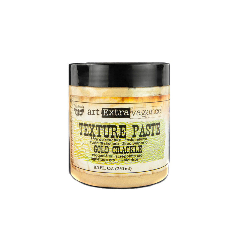 Finnabair Art Extravagance - Texture Paste - Gold Crackle