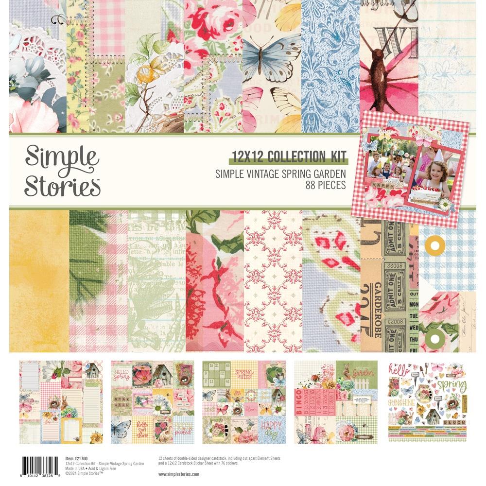 Simple Stories - 12x12 Collection Kit - Simple Vintage Spring Garden