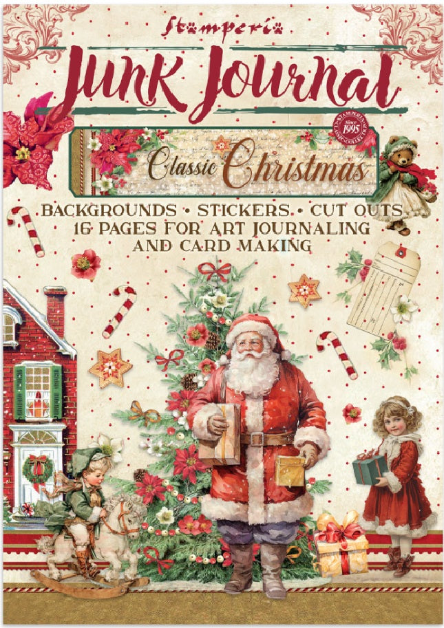 Stamperia Junk Journal - Classic Christmas