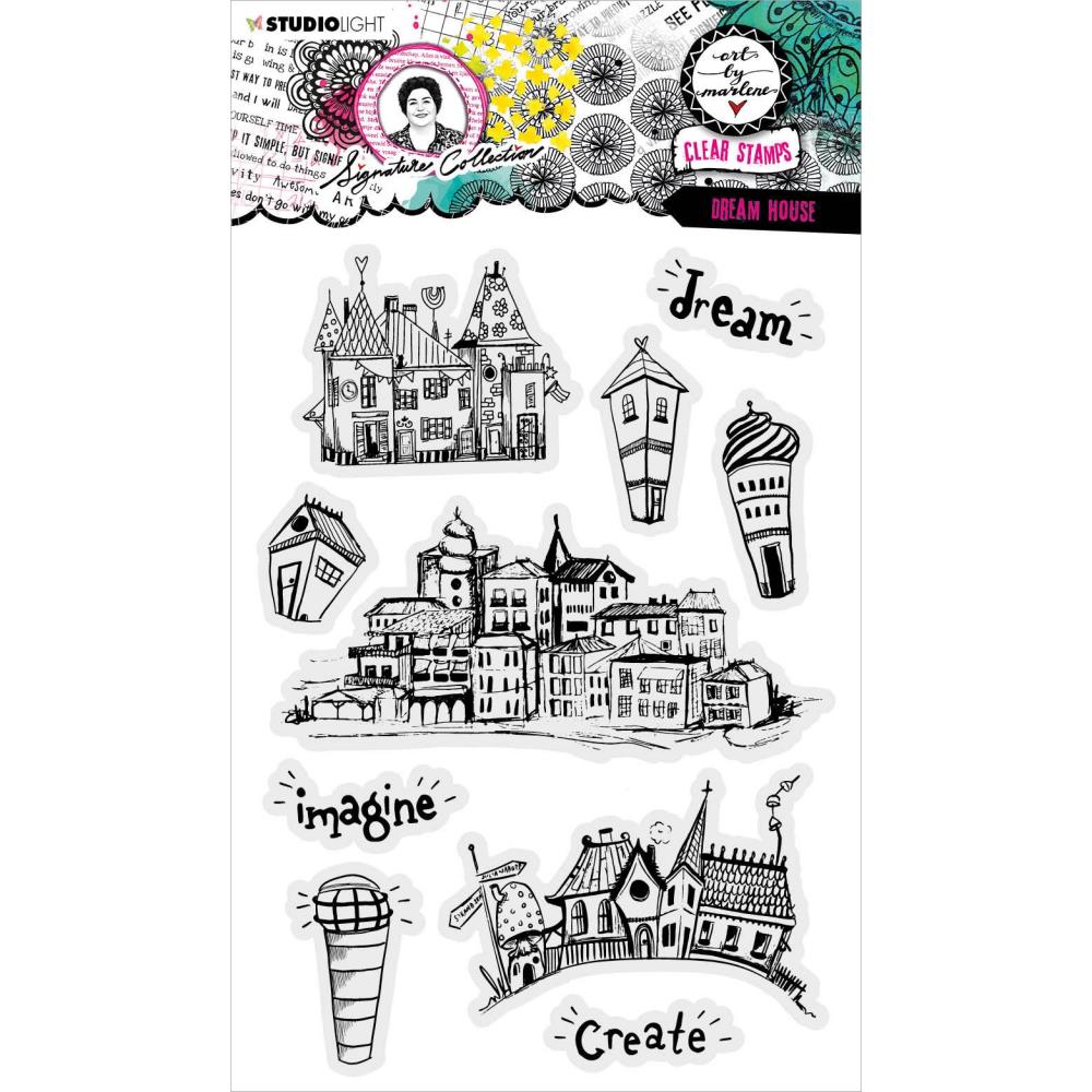 Studio Light - Art by Marlene - Dream House Stamp Set