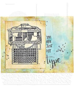 Tim Holtz - Stampers Anonymous - Purveyor - Cling Mount Stamp