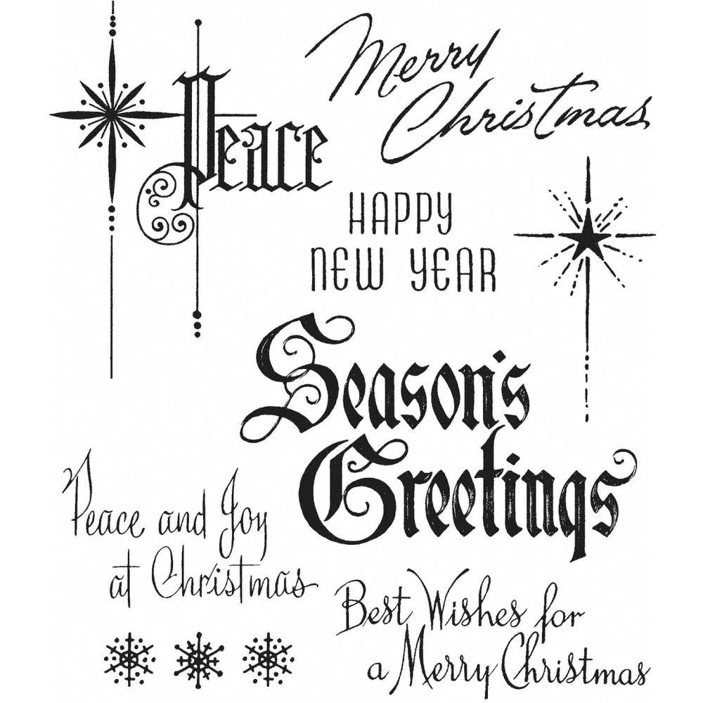 Christmas Time #2 - TIM HOLTZ - STAMP SET