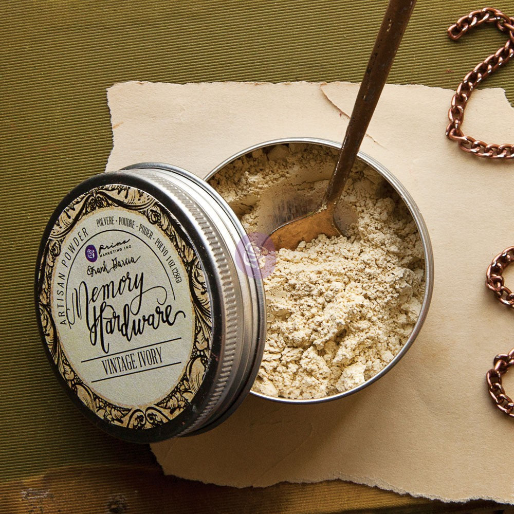 Prima Frank Garcia Memory Hardware Artisan Powder - Vintage Ivory