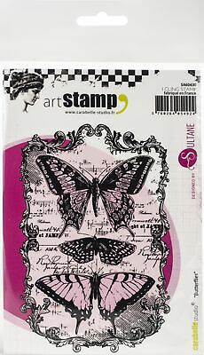 Carabelle Cling Stamp - Butterflies