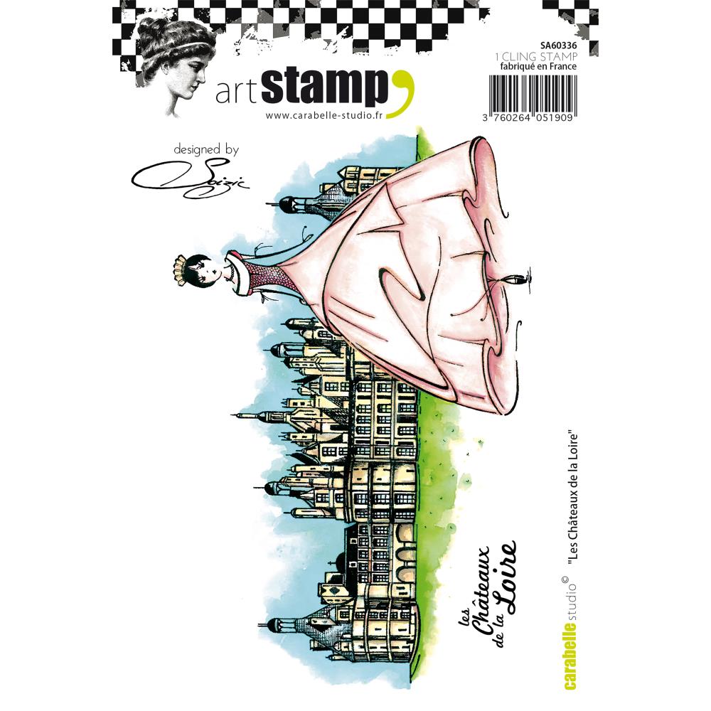 Carabelle Studio - "Cling Stamp A6 : Le Chateaux de la Loire by Soizic" *