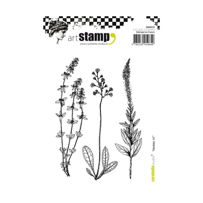 Carabelle Cling Stamp - Herbier #1 *