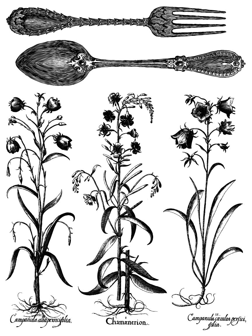 NEW! Iron Orchid Designs - Melange - Paint Inlay