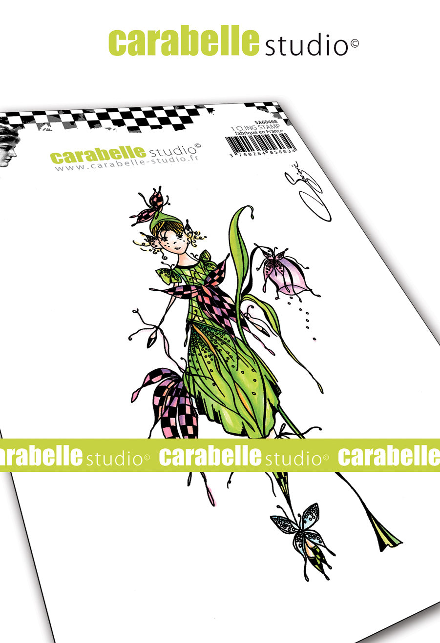 Carabelle Studio - "Cling Stamp A6 : "A Fairy" by Soizic