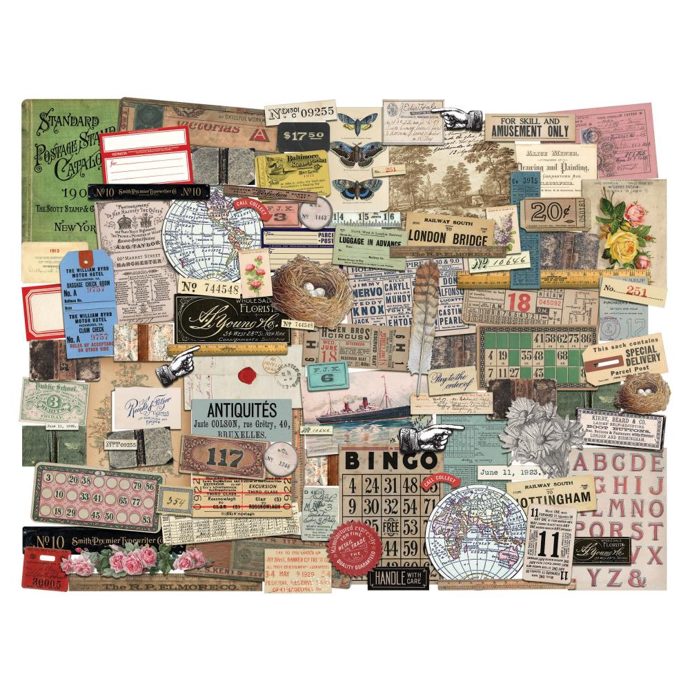 Tim Holtz Idea-Ology Ephemera Pack Memoir