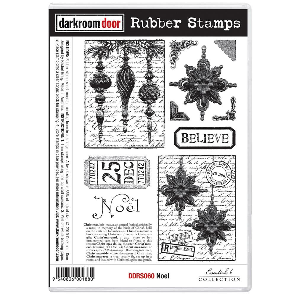 Darkroom Door Cling Stamps - NEW! - Noel