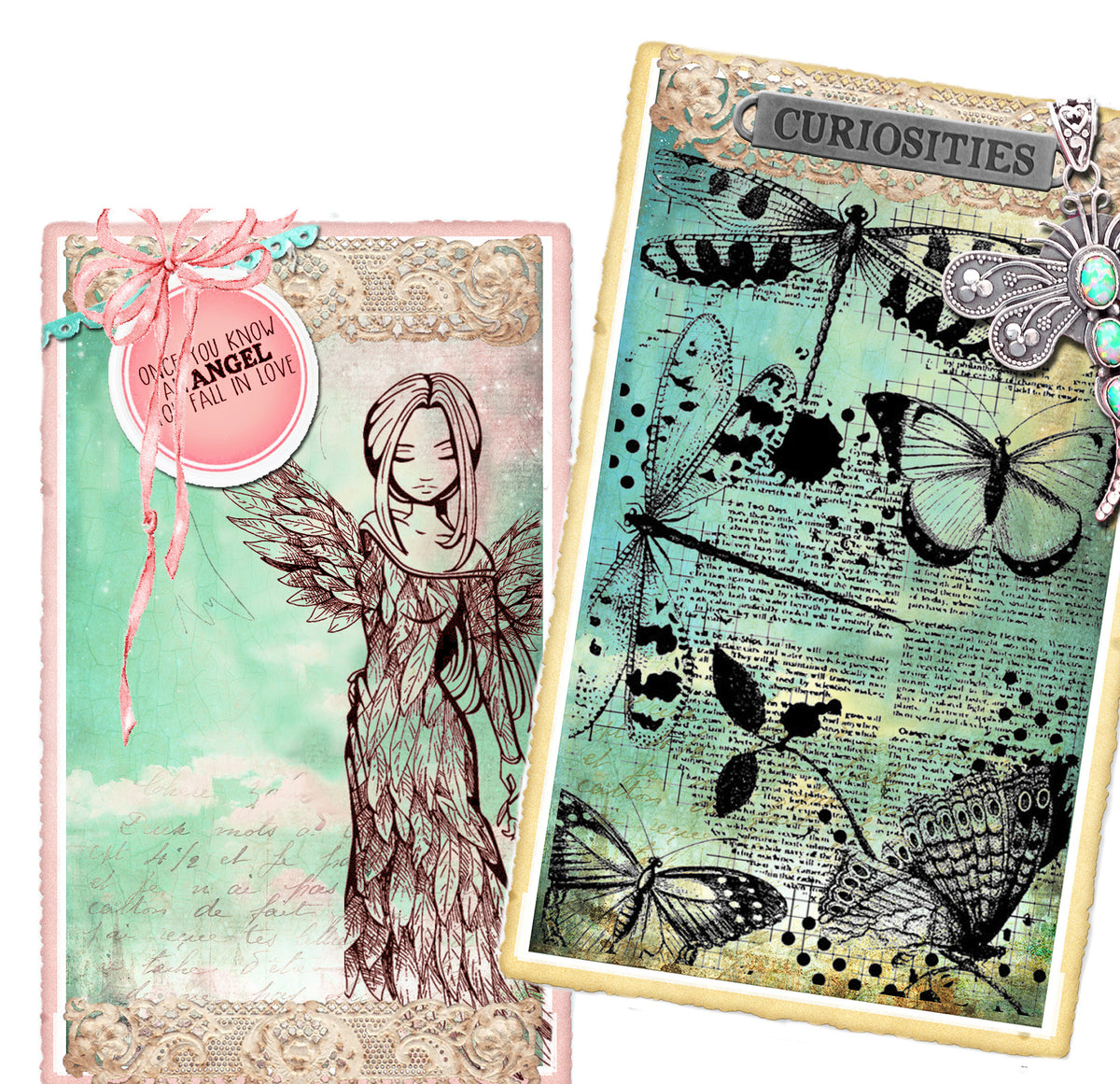 Carabelle Studio Cling Stamp A6 - "An Angel to Love" *