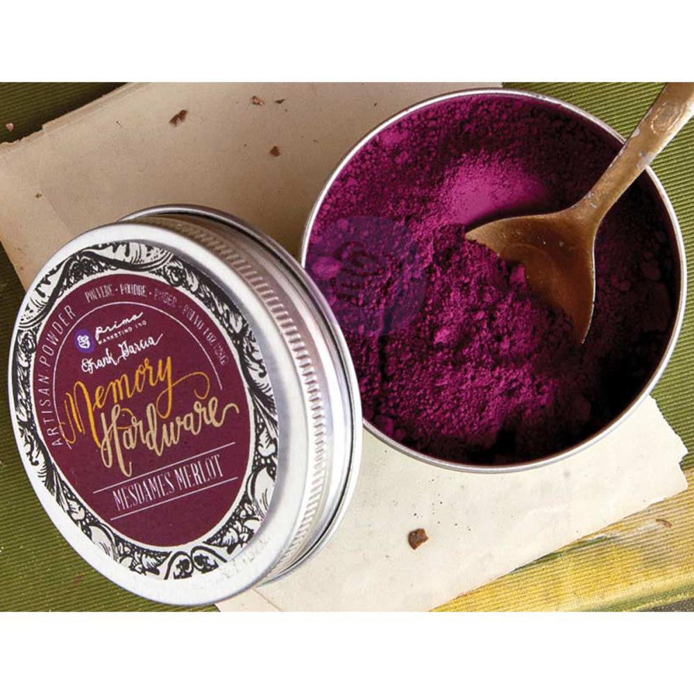 Prima Frank Garcia Memory Hardware Artisan Powder-Mesdames Merlot