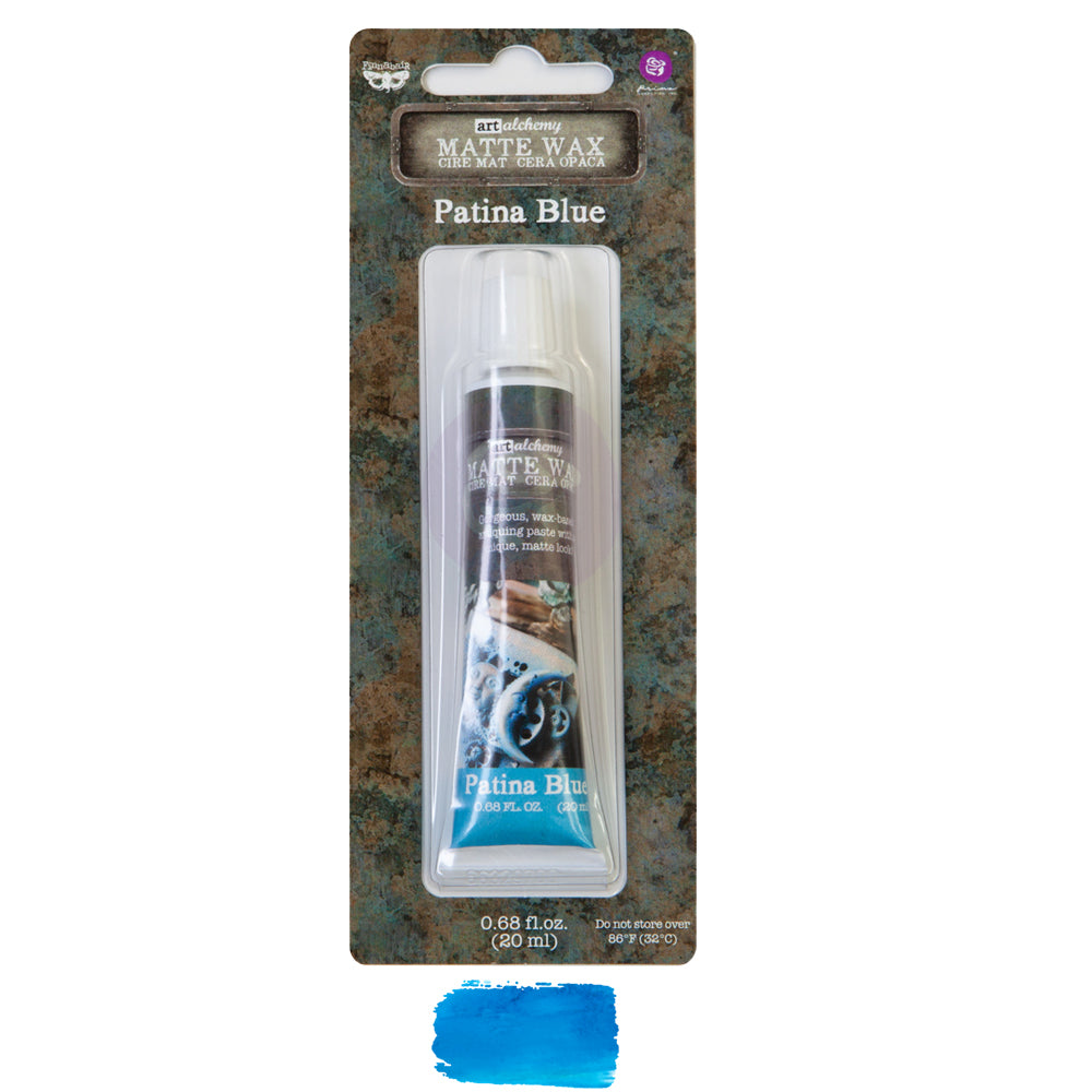 Finnabair Art Alchemy Matte Wax - Patina Blue