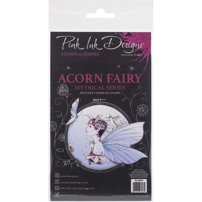 Pink Ink Designs Stamp Set - Acorn Fairy