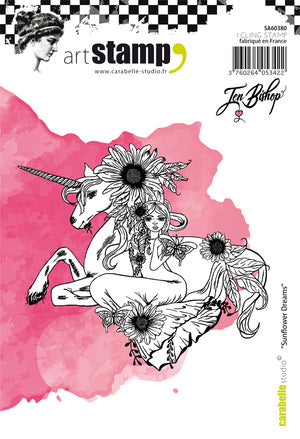 Carabelle Studio Cling Stamp A6 - "Sunflower Dreams by Jen Bishop" *