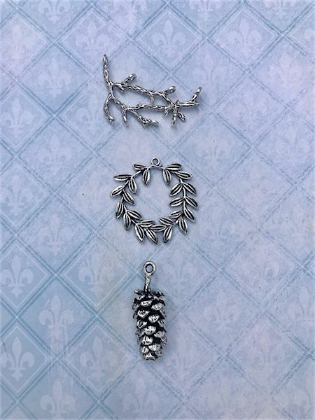 YULETIDE Charms - Christmas Trimmings - BACK ORDERED!
