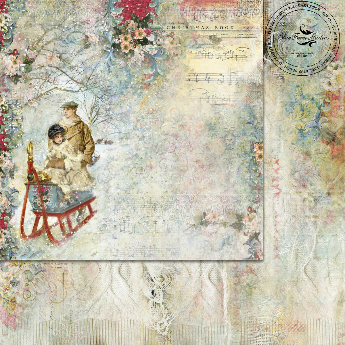 Yuletide 12x12 Paper Pack