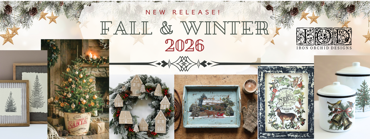 NEW! Iron Orchid Designs - Fall/Winter 2026