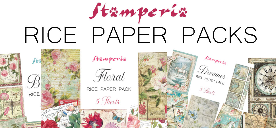 Stamperia Rice Paper Packs