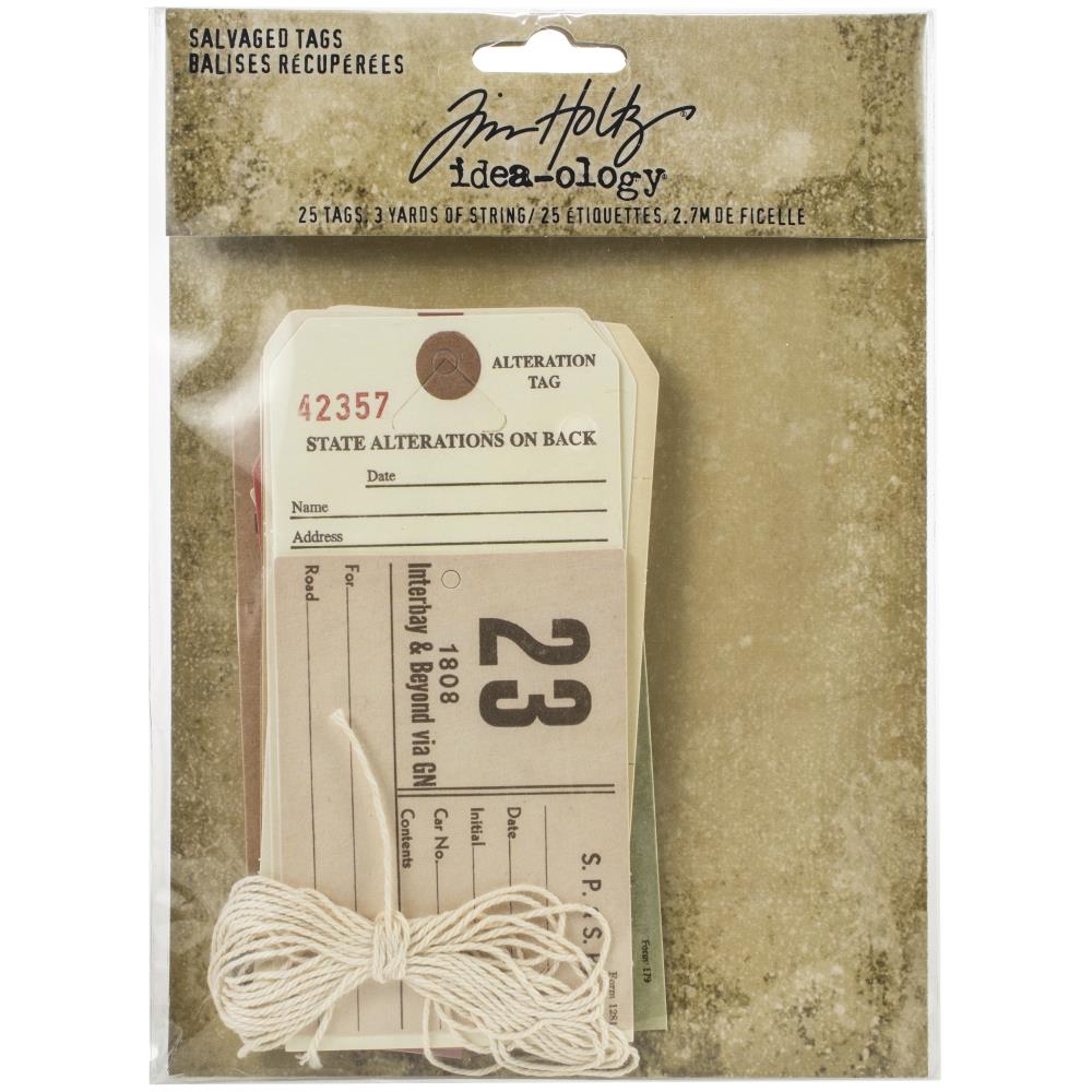 Tim Holtz - Idea-ology - Salvaged Tags