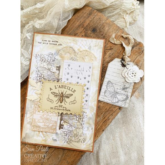 Creative Expressions - Clear Stamp Set - Sam Poole - Snippets of Nature