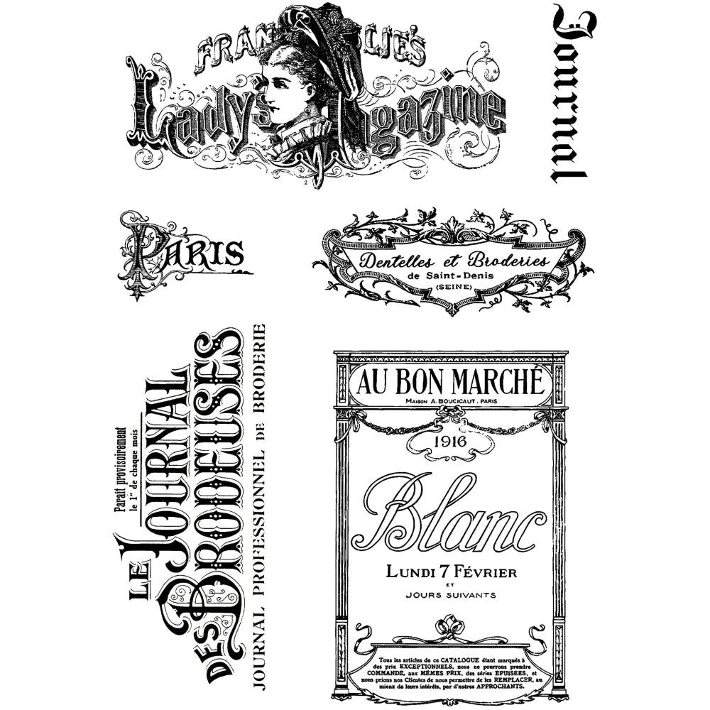 Creative Expressions - Clear Stamp Set - Taylor Made - Mode de La Paris
