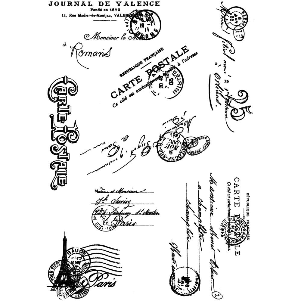 Creative Expressions - Clear Stamp Set - Taylor Made - Carte Postale
