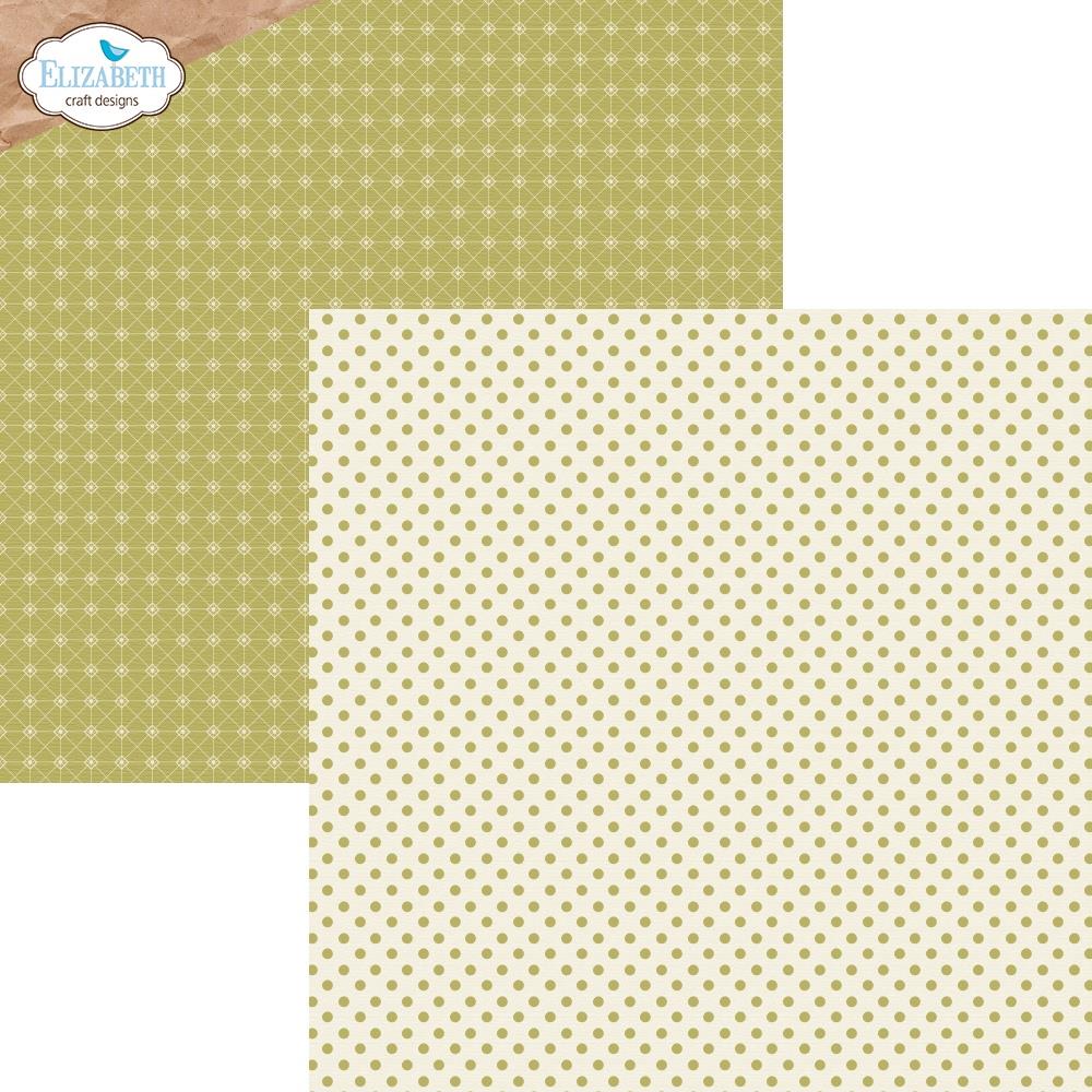 Elizabeth Craft Double-Sided Cardstock Pack 12"X12" - Harmonious Hodgepodge