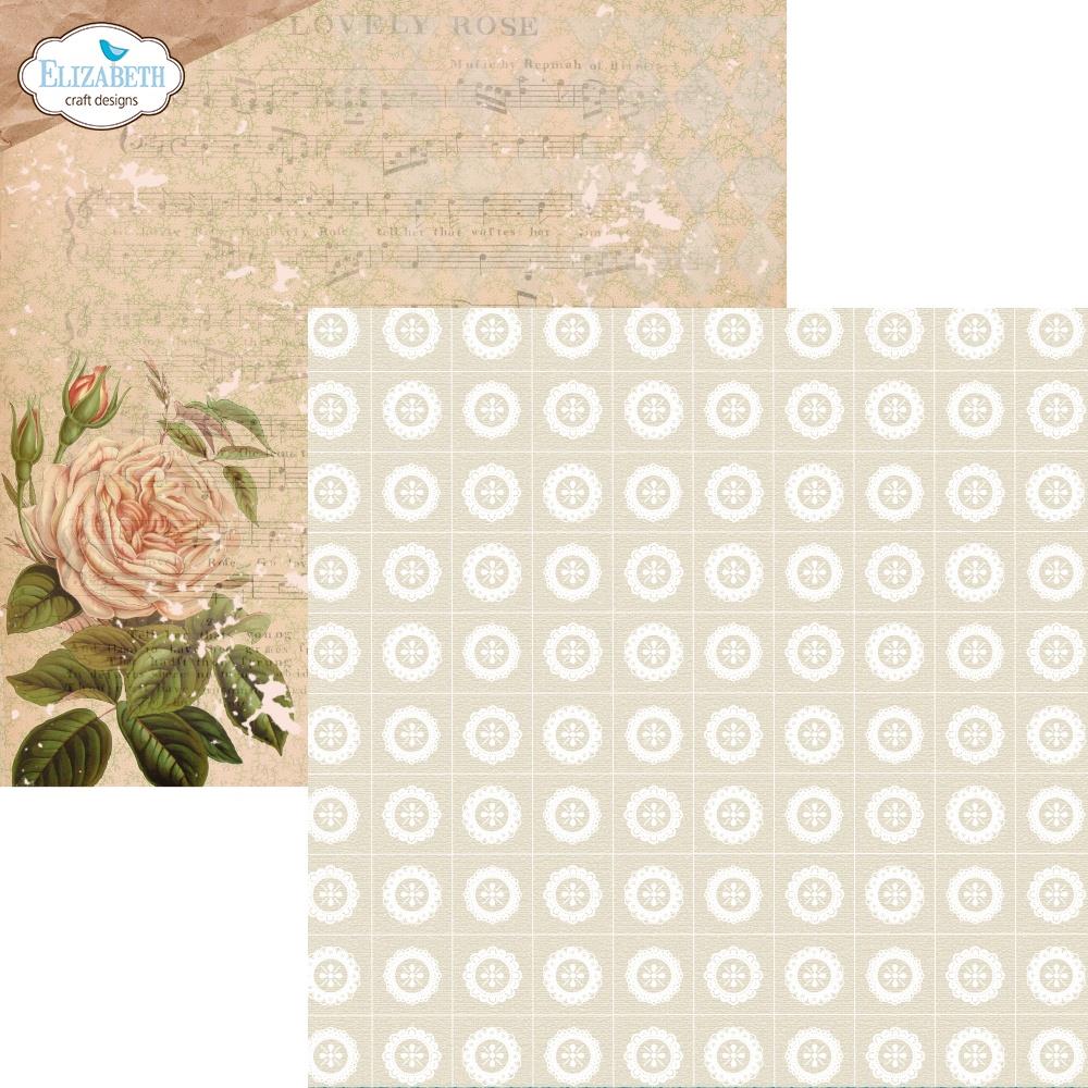 Elizabeth Craft Double-Sided Cardstock Pack 12"X12" - Harmonious Hodgepodge