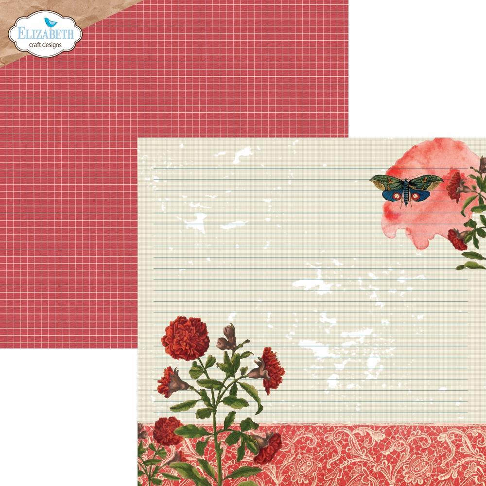 Elizabeth Craft Double-Sided Cardstock Pack 12"X12" - Harmonious Hodgepodge