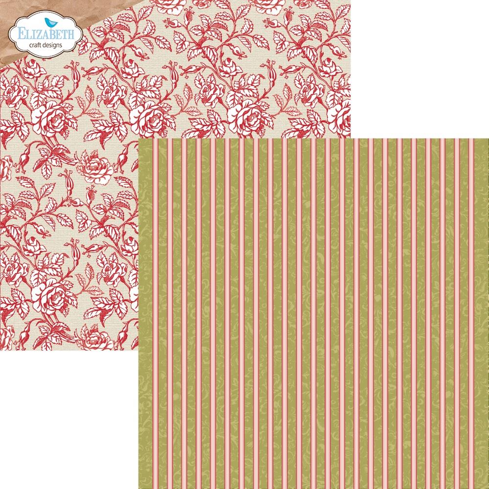 Elizabeth Craft Double-Sided Cardstock Pack 12"X12" - Harmonious Hodgepodge