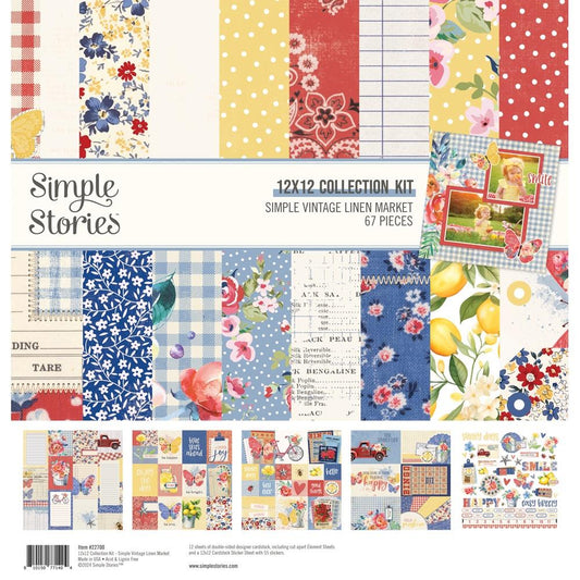 Simple Stories - Simple Vintage Collection Kit - Simple Vintage Linen Market