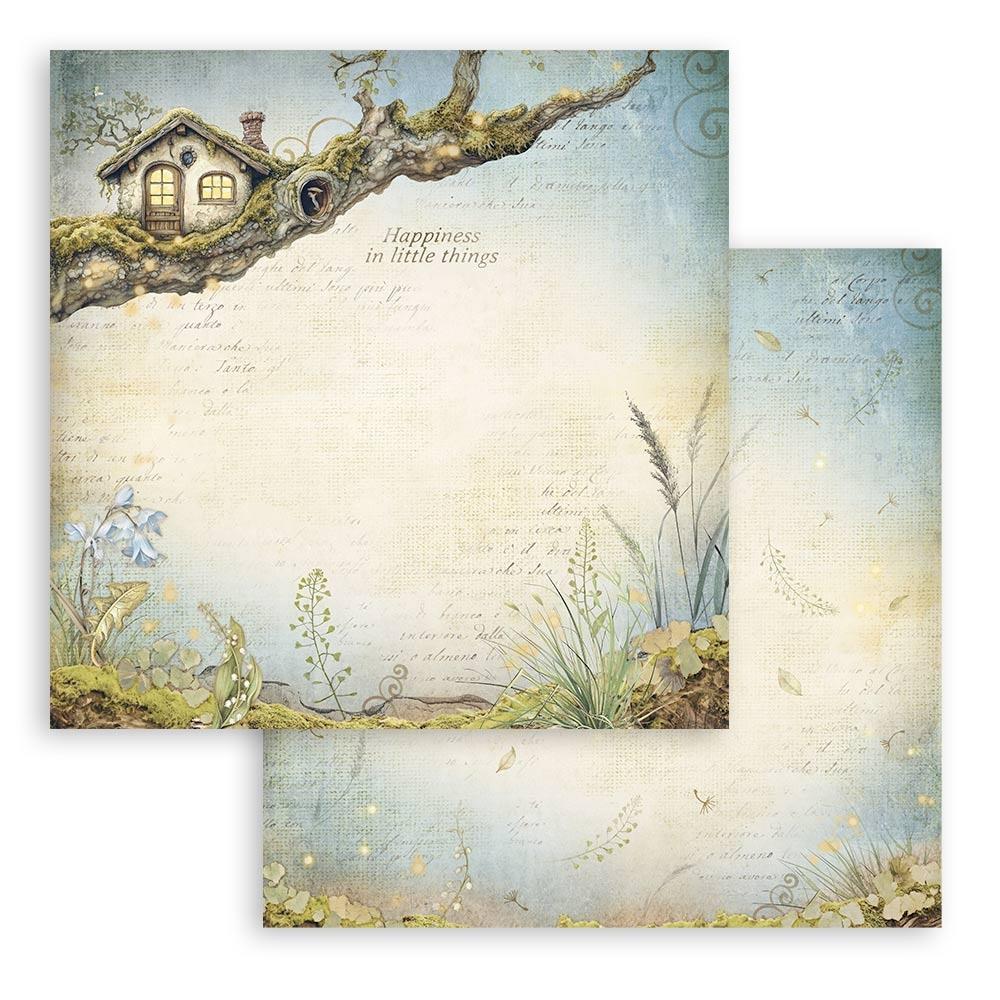 Stamperia 12x12 Scrapbooking Pad - Hidden Grove