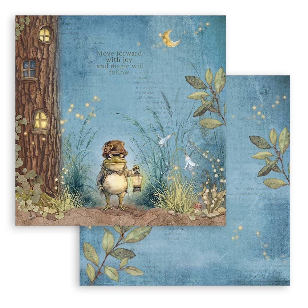 Stamperia 12x12 Scrapbooking Pad - Hidden Grove