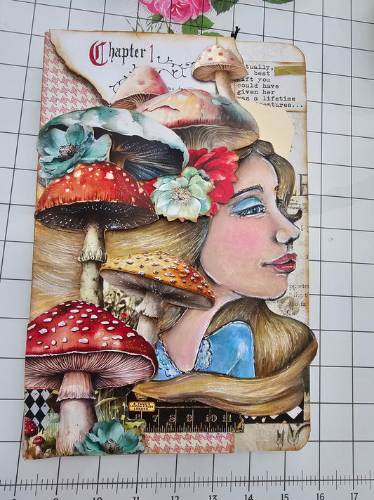 Wonderland Mixed Media Folio by Jen Bishop - INCLUDES BONUS!