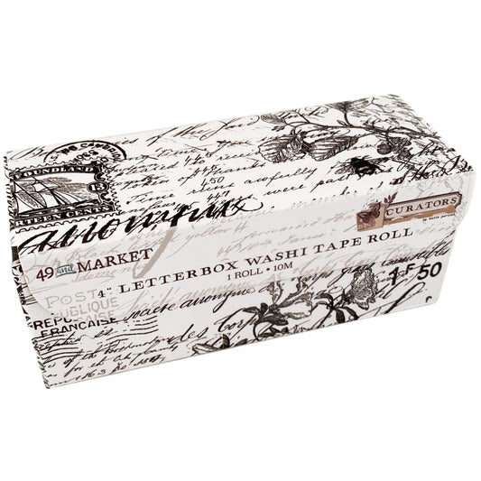 49 And Market Curators 4" Washi Tape Roll - Letterbox