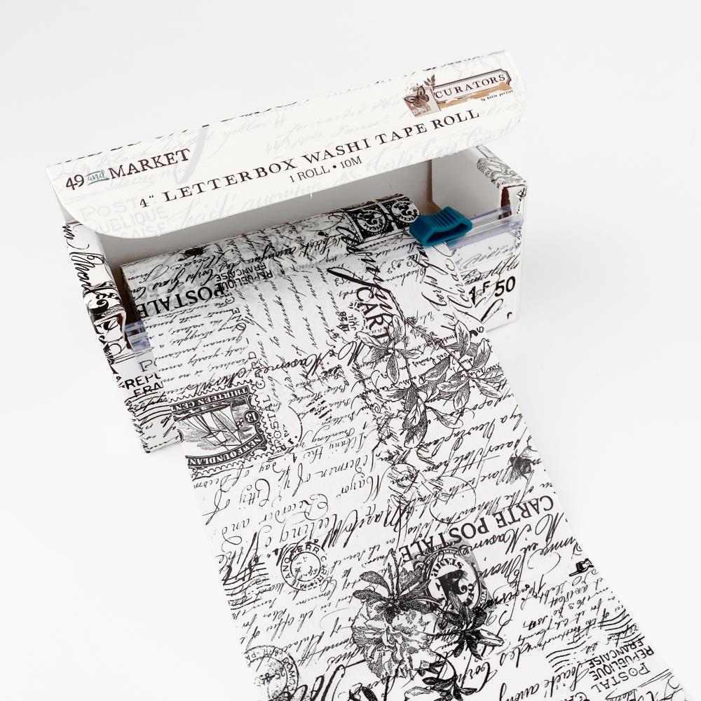 49 And Market Curators 4" Washi Tape Roll - Letterbox