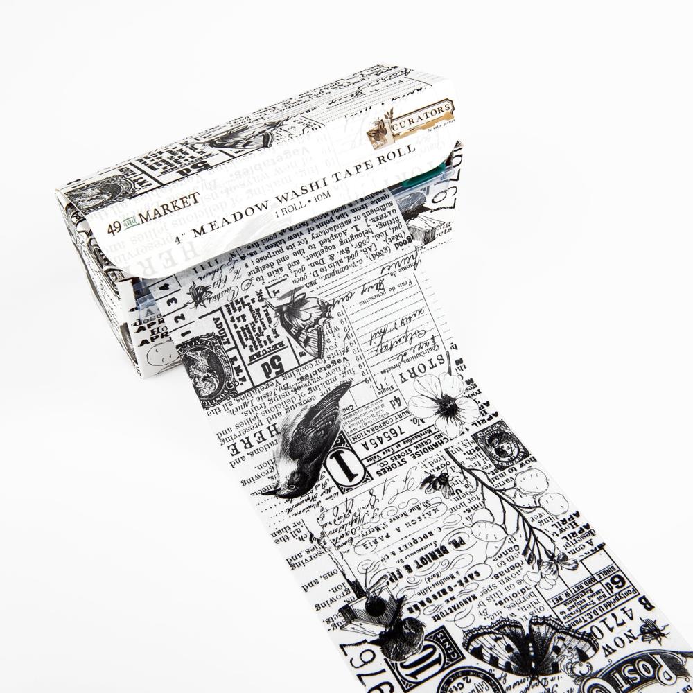49 And Market Curators Essential 4" Washi Tape Roll - Meadow