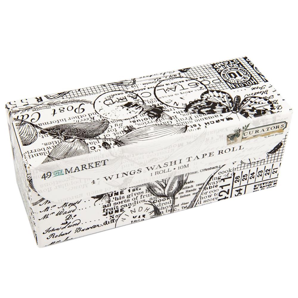 49 And Market Curators Essential 4" Washi Tape Roll - Wings