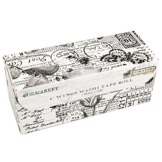 49 And Market Curators Essential 4" Washi Tape Roll - Wings