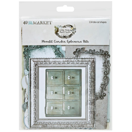 49 And Market Ephemera Bits - Moonlit Garden