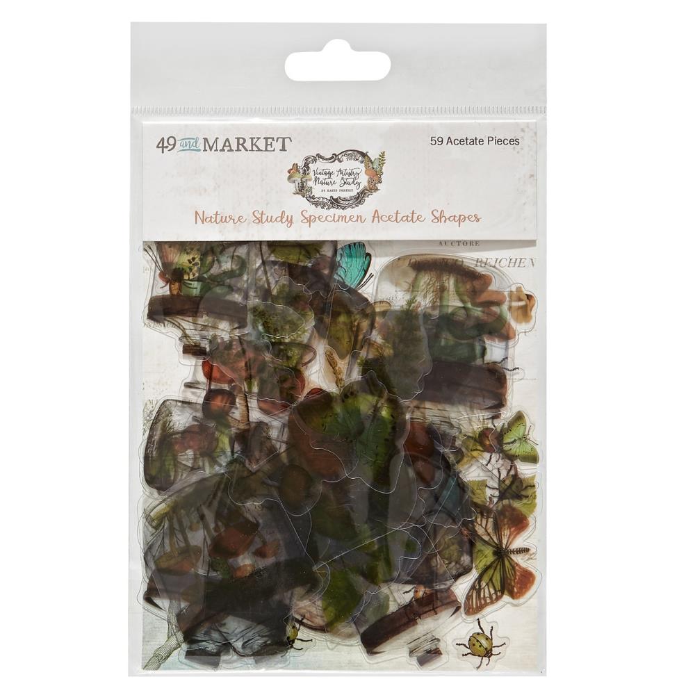 49 & Market Nature Study Acetate Shapes