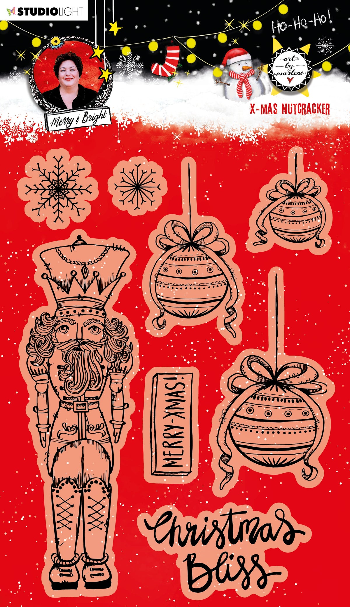 Studio Light Art By Marlene Essentials Clear Stamp - Nutcracker